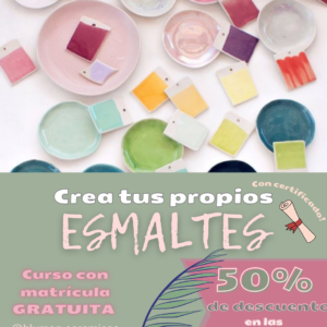 Curso de Esmaltes de baja temperatura