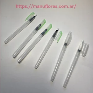 Set x6 Pinceles Recargables con agua o color